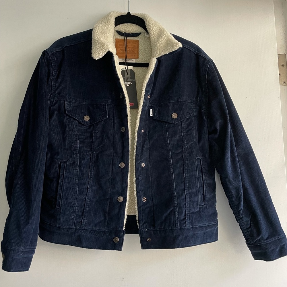 levi's ex boyfriend sherpa trucker jacket